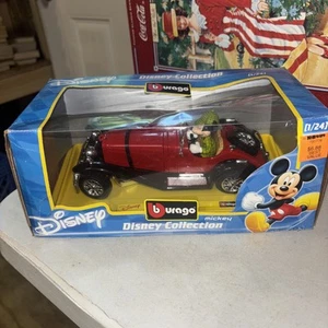 Burago Mickey Mouse Disney Mercedes Benz SSK escala 1:24 modelo fundido a presión nuevo de lote ~ - Imagen 1 de 4