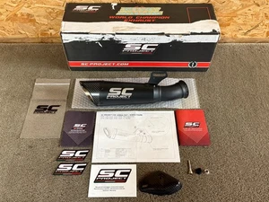 Amortiguador de escape SC Project S1 negro KTM 1290 Superduke R 2020-2023 - Imagen 1 de 24