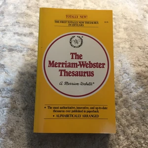 The Merriam Webster Thesaurus Paperback Book from Pocket Books 1978 - Bild 1 von 15