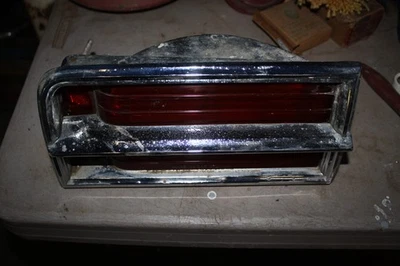 1965 Oldsmobile Cutlass 442 F85 Tail-Light This is the Left Side, Bright Chrome. - Image 1 of 2