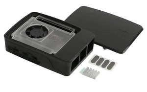 RASPBERRY PI 5 Gehäuse, schwarz/grau - Bild 1 von 9