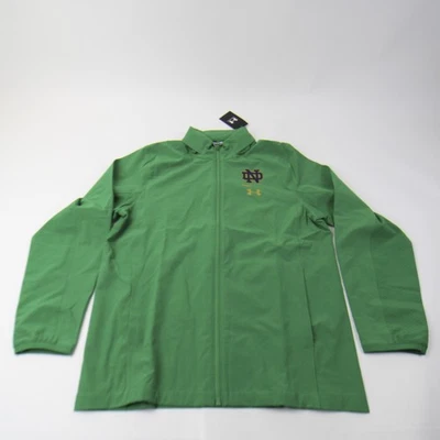 Chaqueta Notre Dame Fighting Irish Under Armour Para Hombre Verde Nueva Foto 1 de 4
