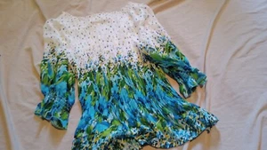 Newyork City Desingn Petite Blouse, PL Multicolor . - Picture 1 of 8