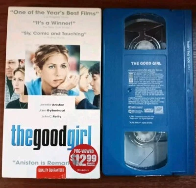 The Good Girl (VHS, 2002) Blue Tape, Former Blockbuster Rental, Tested Working - Image 1 of 4