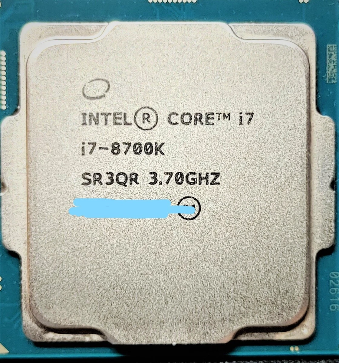 Intel More than 3.5 GHz Intel Core i7-8700K Processor Model