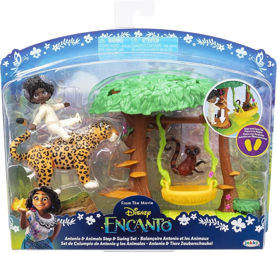 Disney Encanto Antonio's Animal Swing Juego con Figura Jaguar Foto 1 de 1