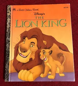 1994 Little Golden Book-Walt Disney's The Lion King - Foto 1 di 4