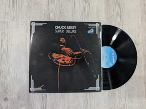 CHUCK BERRY Super Deluxe 1972 JAPAN ONLY Chess Compilation LP MONO - Picture 1 of 5
