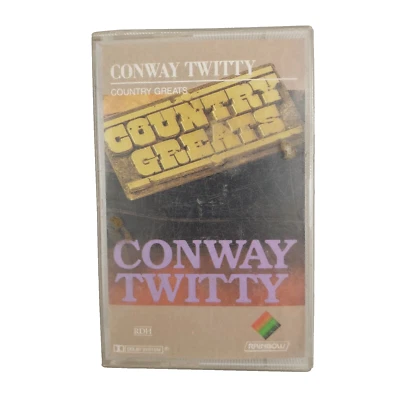 Conway Twitty - Country Greats Cassette Tape, 1965, Folk, World, & Country, VGC - Image 1 of 4