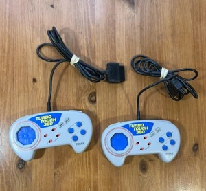 VTG Super Nintendo SNES Triax Turbo Touch 360 Blue Controller - Retro Video Game - Picture 1 of 10
