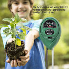 PH Garden Tester LCD Temperature Moisture Sunlight Meter