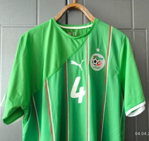 ALGERIA FOOTBALL SHIRT Soccer JERSEY Puma YAHIA #4 Size XL RARE - Picture 1 of 24
