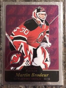 Martin Brodeur 2015-16 O Pee Chee Platinum Retro New Jersey Devils