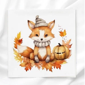 Fall Fox Fabric Panel for Quilting Crafting Sewing Autumn Quilt Block FFP74964 - Picture 1 of 2