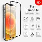 9D Full Cover Genuine Screen Protector Tempered Glass For Apple iPhone 12 UK