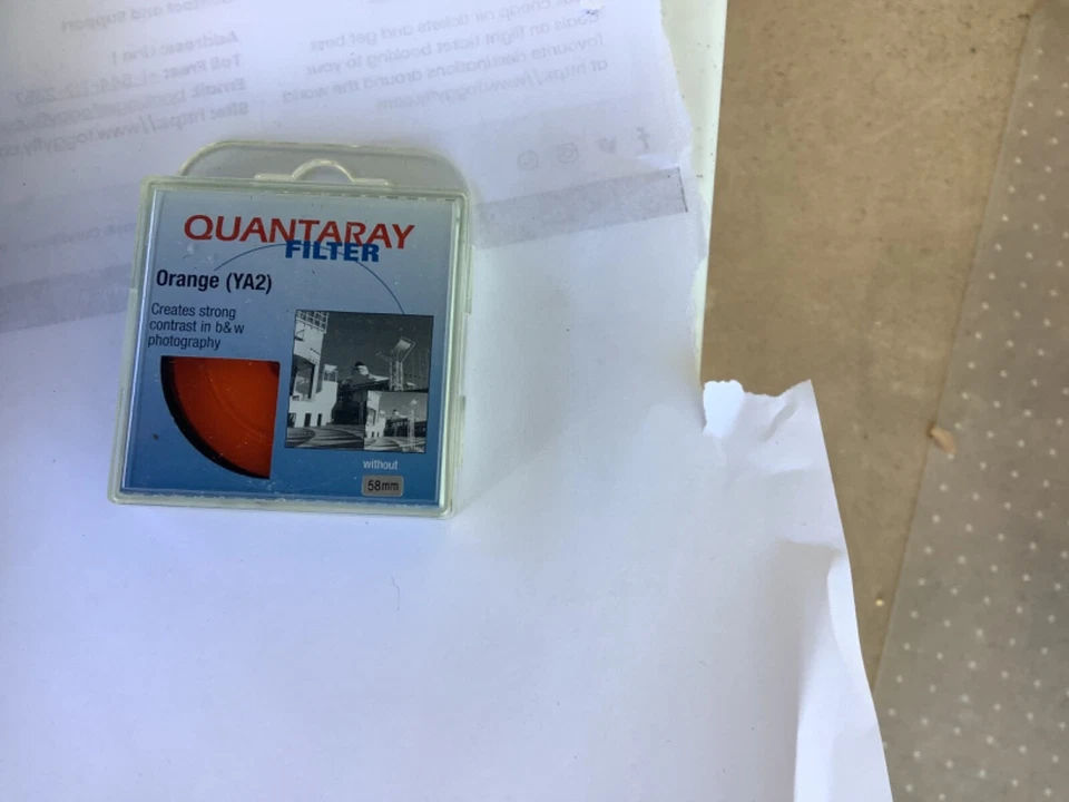Quantaray YA2 58 mm Filter - Image 1 of 1