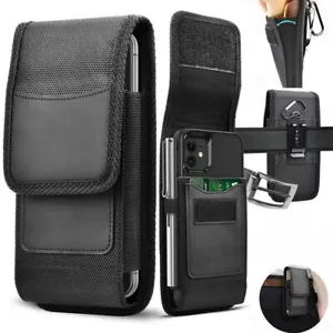 For Motorola Moto G Power (64GB) Phone Case Belt Clip Holster Card Holder - Picture 1 of 8