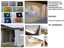 TELONE OCCHIELLATO IN PVC TELO IMPERMEABILE TELI CON OCCHIELLI ULTRA RESISTENTE