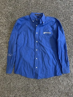 CAMISA VINTAGE FORD F150 BORDADA CON BOTONES Talla M Azul Harrington Racing Foto 1 de 4