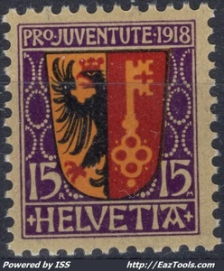 SUISSE ARMOIRIES D CANTON DE GENEVE N° 169 NEUF ** SANS CHARNIERE - Picture 1 of 2