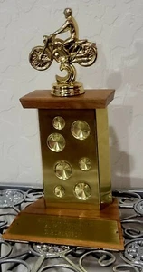 HMC Cowbell Derby 1962 2ND Open B 55 IN G. Knobby ROBERTSON ENDURO TROPHY Dirt  - Picture 1 of 8