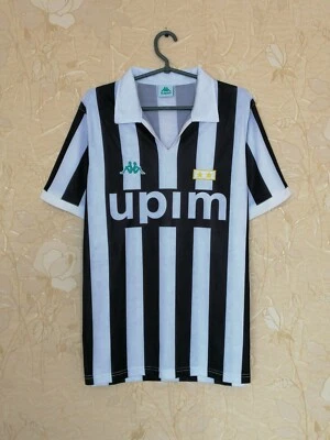 Camiseta de fútbol local Juventus 1989 - 1990 reproducción Kappa talla L Foto 1 de 4