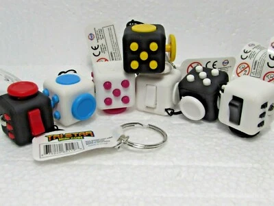 Fidget Toy Würfel Stress Angst Relief Schreibtisch Spielzeug EDC 6-seitig Erwachsene Kinder Fokus SET - Bild 1 von 4