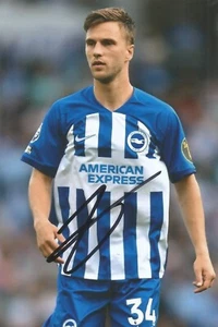FOTO DE ACCIÓN 6x4 firmada por Joel Veltman Brighton: + certificado de autenticidad - Imagen 1 de 1
