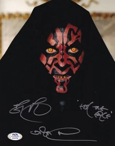 Ray Park signed Star Wars 8x10 photo inscribed Darth Maul Feel the Force PSA/DNA - Picture 1 of 1