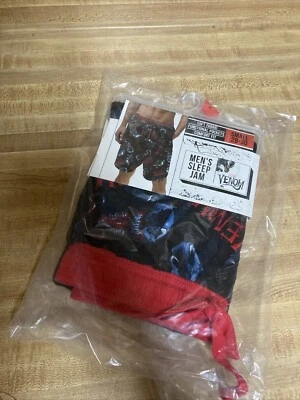 Marvel Venom Hombre Sleep Jam Corto Talla Pequeña (28-30) Nuevo Foto 1 de 3