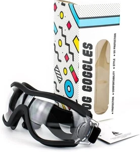 Gafas de sol transparentes para perros mascotas impermeables a prueba de viento protección ocular  - Imagen 1 de 6