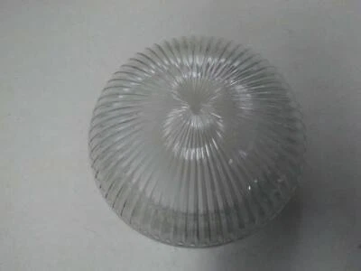 4X American De Rosa Lamparts Sunset 8 In. Clear Ribbed With Mushroom (4-Pack) - Image 1 of 3