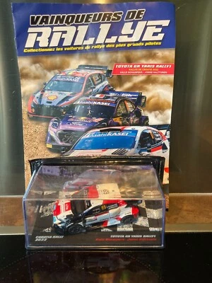 TOYOTA GR YARIS RALLY1 CROATIA RALLY 2022 + FASCICULE SCALE 1/43 ALTAYA - Photo 1/4