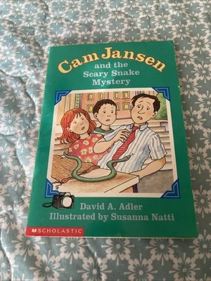Cam jansen and the scary Snake Mystery - Paperback By David A Adler - VERY GOOD - Image 1 of 4