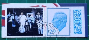 2024 King Charles £2 M24L MPIL Ex The Who PSB Prestige Stamp Booklet USED - Picture 1 of 2