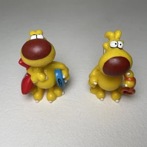 Vintage 1989 Mother Goose & Grimmy Dog PVC Figuren Lot of 2 - Bild 1 von 6