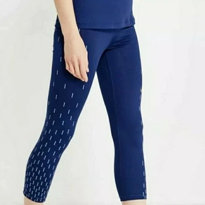 耐克 Dri-FIT 女式训练跑步健身蓝色短打底裤 S 码 — 第 1/4 张图片