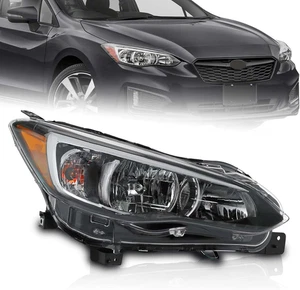 Halogen Headlight Assembly Fits for 2017-2022 Subaru Impreza & 2018-2021 Subaru  - Imagen 1 de 12