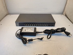 NETGEAR PROSAFE M4100-D12G 12-Port Managed Switch w/Power Supply *Factory Reset* - Picture 1 of 12