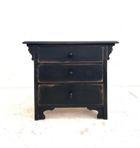 Antique Early 20th Century Arts & Crafts Rustic Industrial Oak Chest of Drawers - Picture 1 of 16