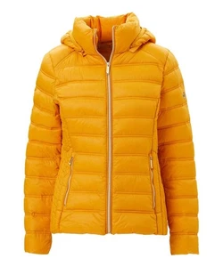 Michael Kors Mujeres MK Chaqueta Empacable Plumón Acolchado Capucha Abrigo de Invierno - L - Imagen 1 de 5