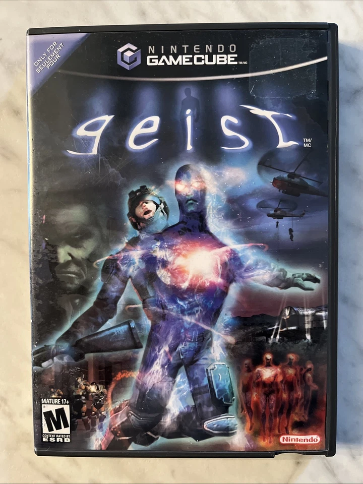 Geist (Nintendo GameCube, 2005) COMPLETE CIB - Nice Disc! - Image 1 of 4