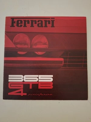 Ferrari 365gtb4 Daytona Brochure - Immagine 1 di 4