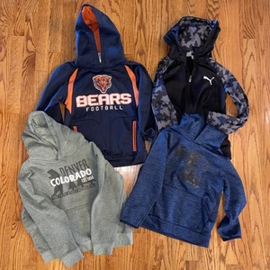Size 8 Boys Long Sleeve Clothing Lot Including Bears Sweatshirt - Picture 1 of 5