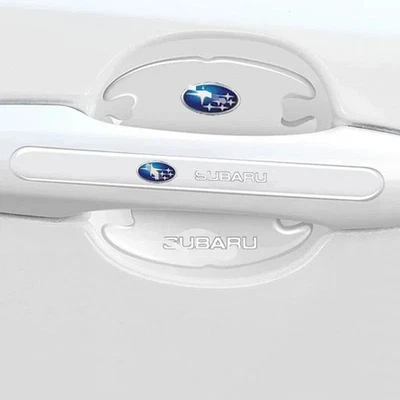 OEM 8X Clear Car Door Handle Bowl Protector Scuff Guard Anti Scratch For Subaru Foto 1 de 4