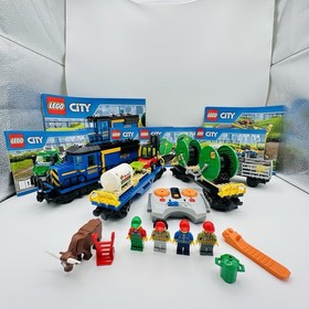 LEGO City Cargo Train (60052) InComplete Manuals / Power Functions *READ*
