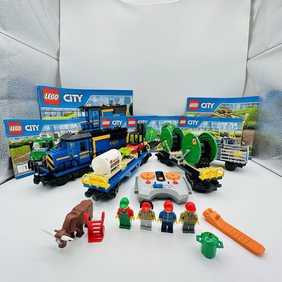 LEGO City Tren de Carga (60052) Manuales Completos/Funciones Eléctricas *LEER* Foto 1 de 4