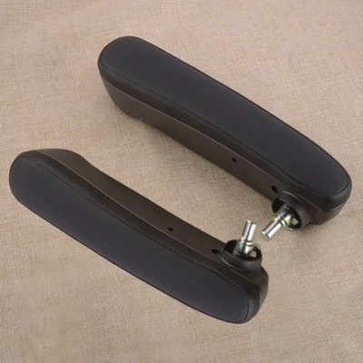 Black Front Seat Armrest Fit For Fiat 500 Abarth Lounge 2016-2019 - image 1 of 4