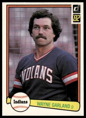 1982 Donruss #489 Wayne Garland MINT Cleveland Indians - Image 1 of 2