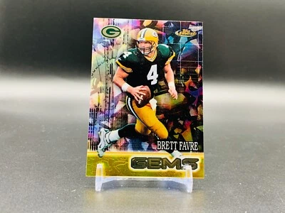2000 Topps Finest - Brett Favre - Gems - #205 - Image 1 of 2